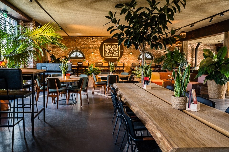 Tuinkamer café opstelling