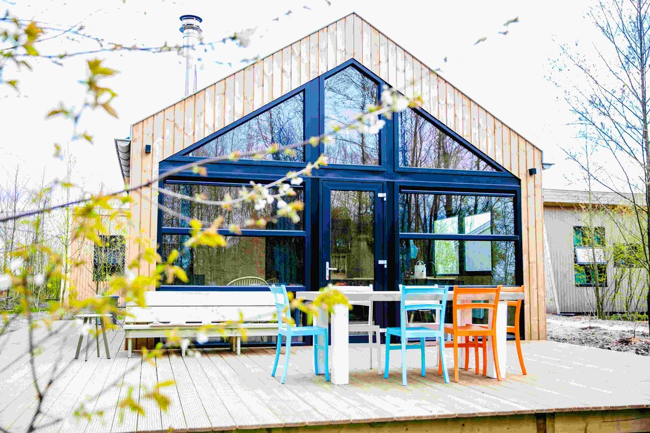 Waterlodge Skries buitenkant