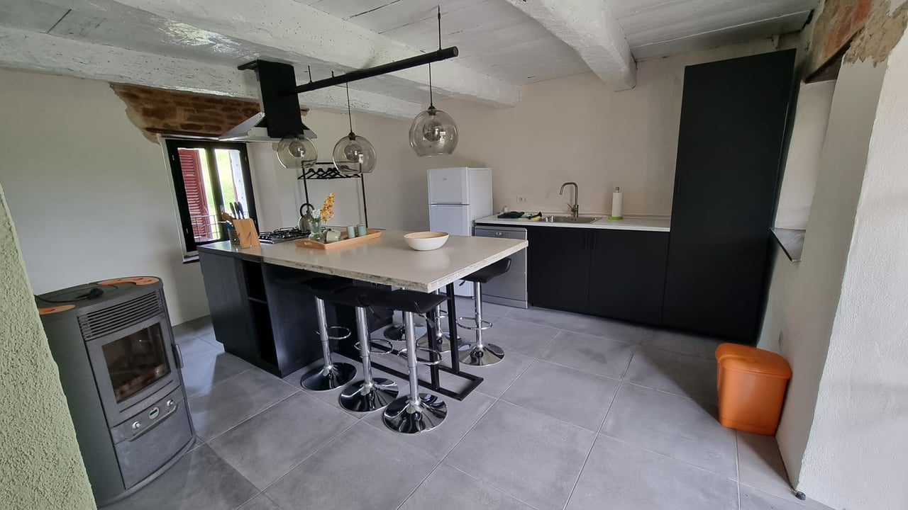 Keuken van Casa Ines
