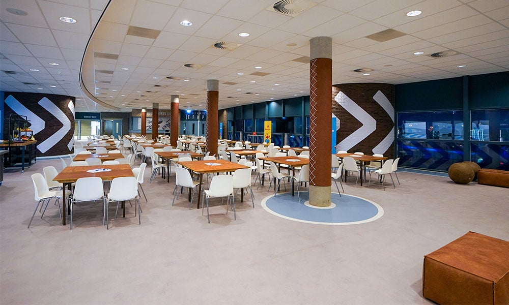 Omnisport - Promenade - Blokopstelling