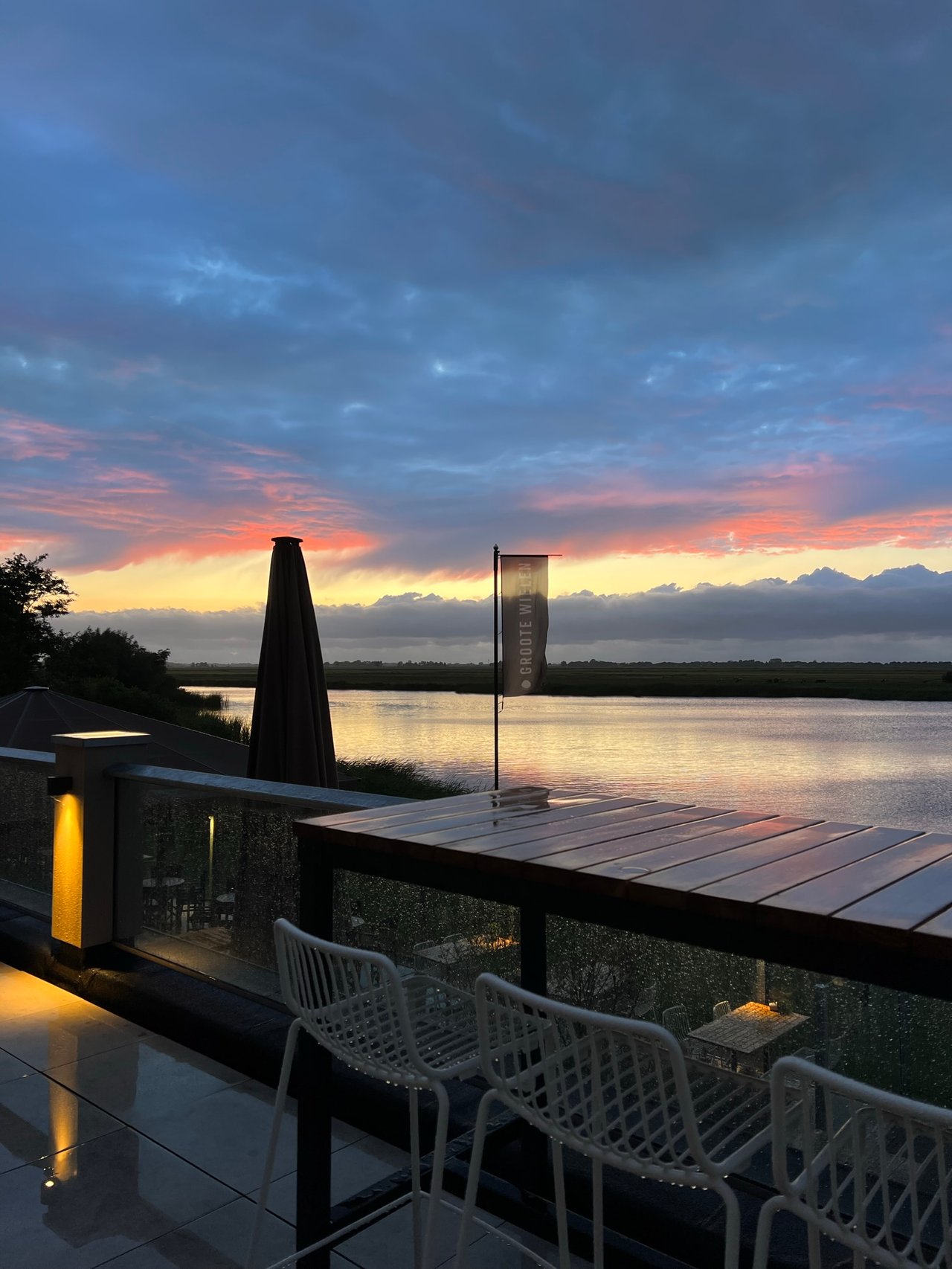 Uitzicht dakterras