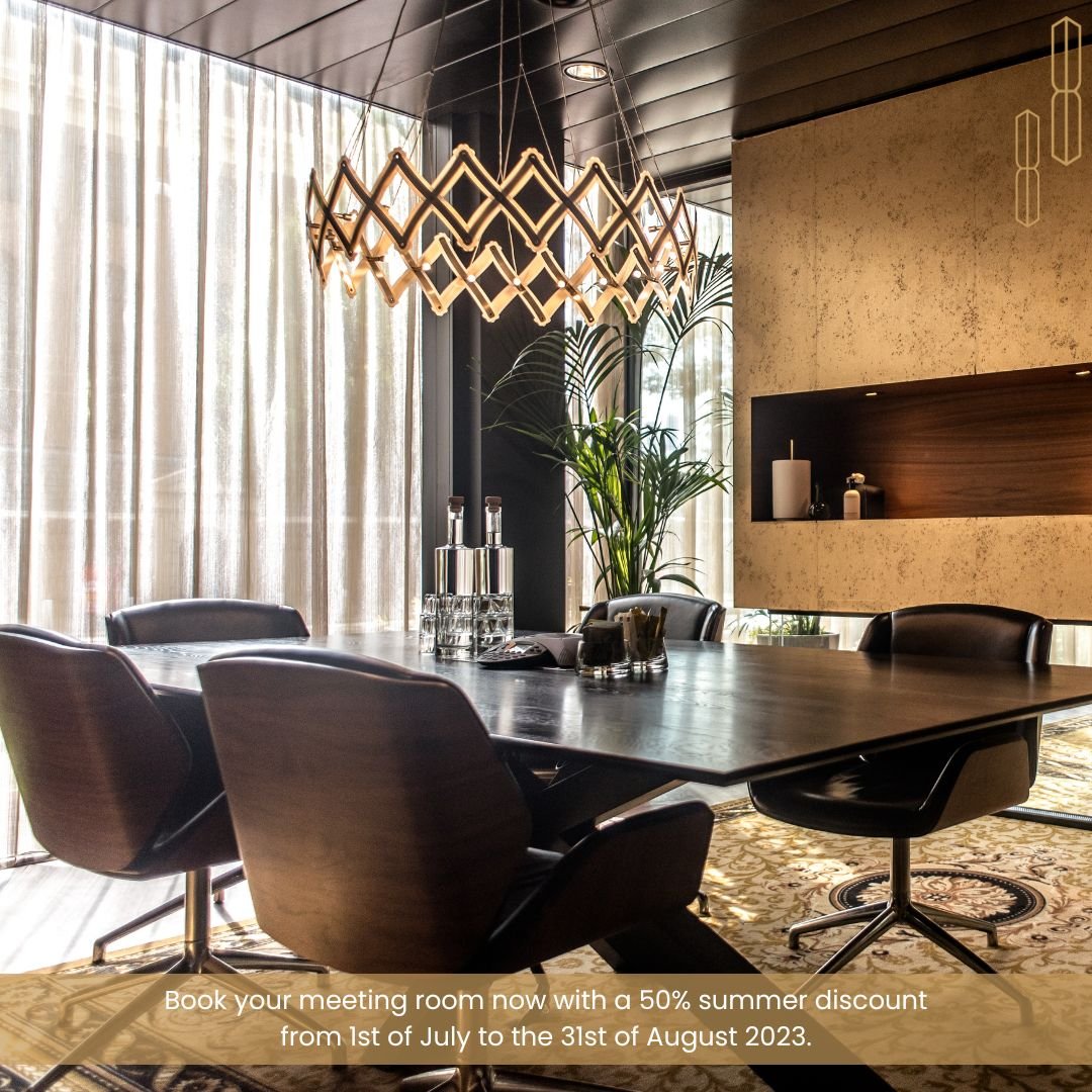 Book your meeting room now with a 50% discount in July and August.jpg