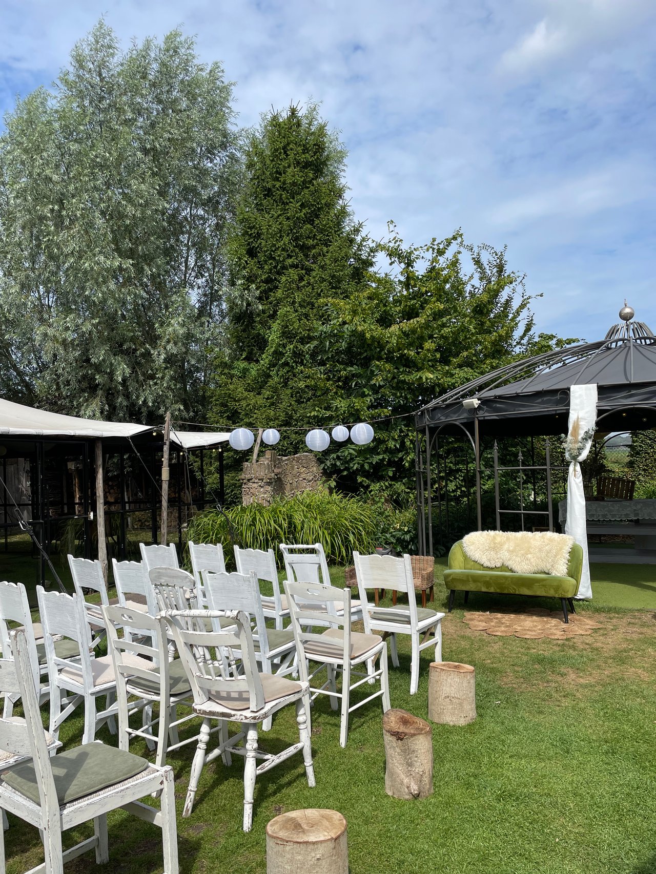 Tuin groen ceremonie
