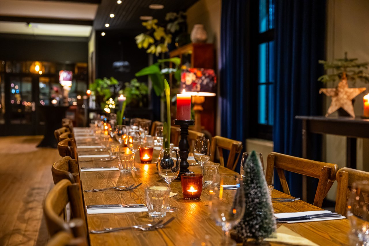 Eindejaarsbijeenkomst voor zakelijke events