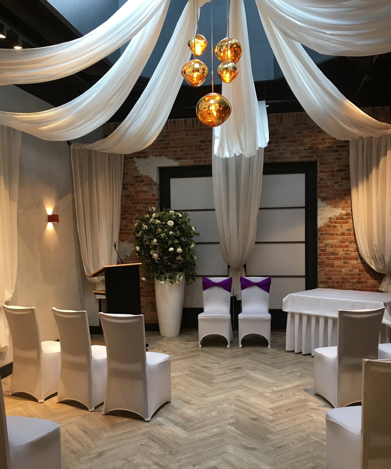 Trouwen in de nieuwe Galleryzaal