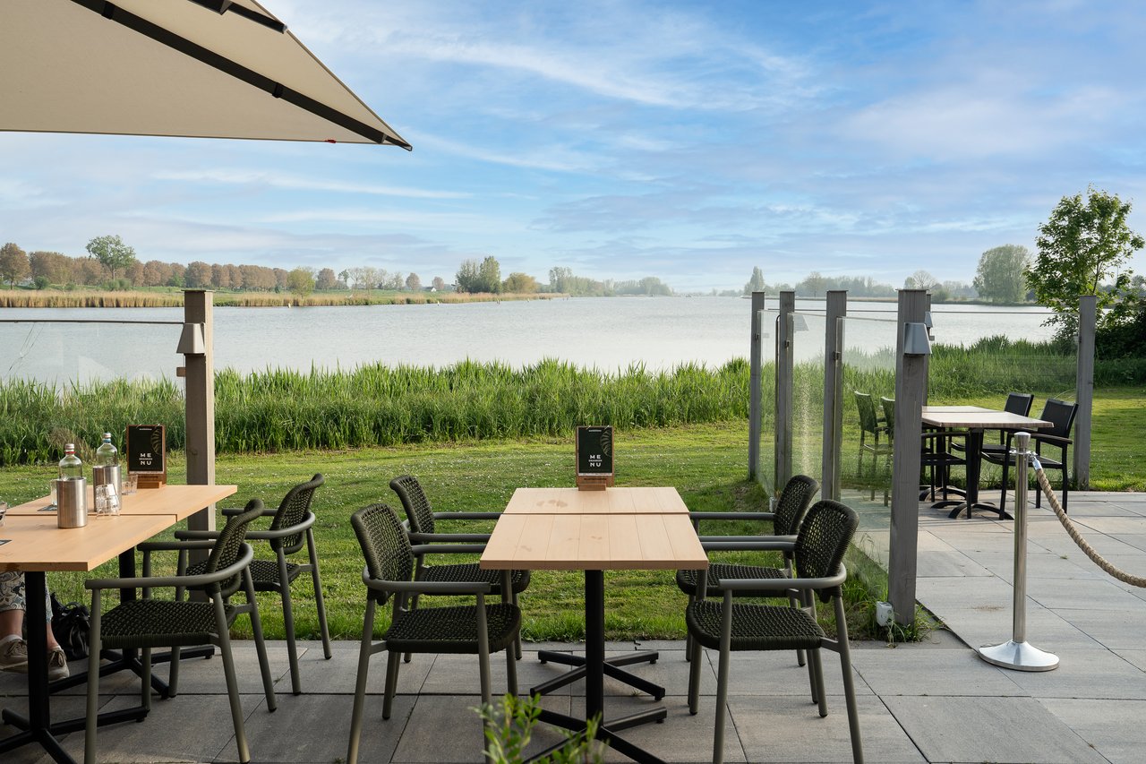 Uitzicht van Lakehouse Binnenmaas 