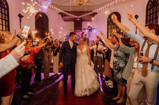 Trouwfeest Koloniekerkje