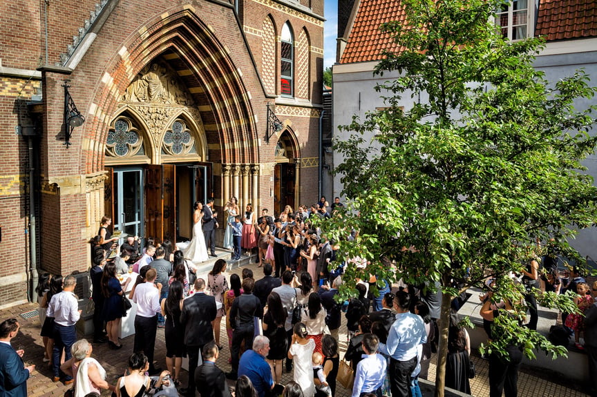 Huwelijk in de Posthoornkerk