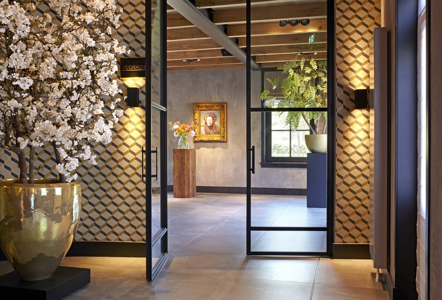 Ontvangsthal van Het Voorhuis van Mereveld